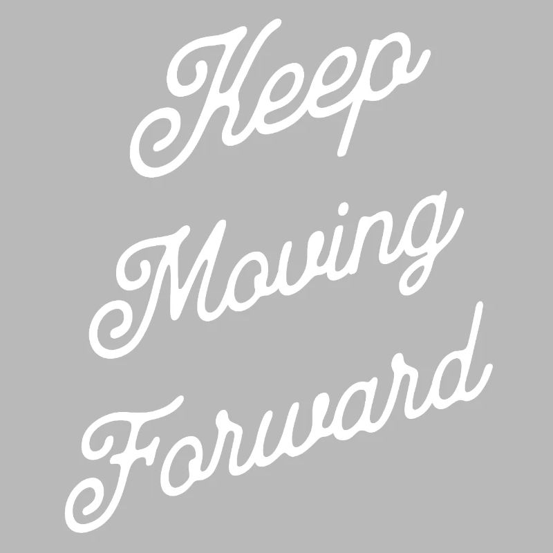 Avance Toujours Lettrage Script