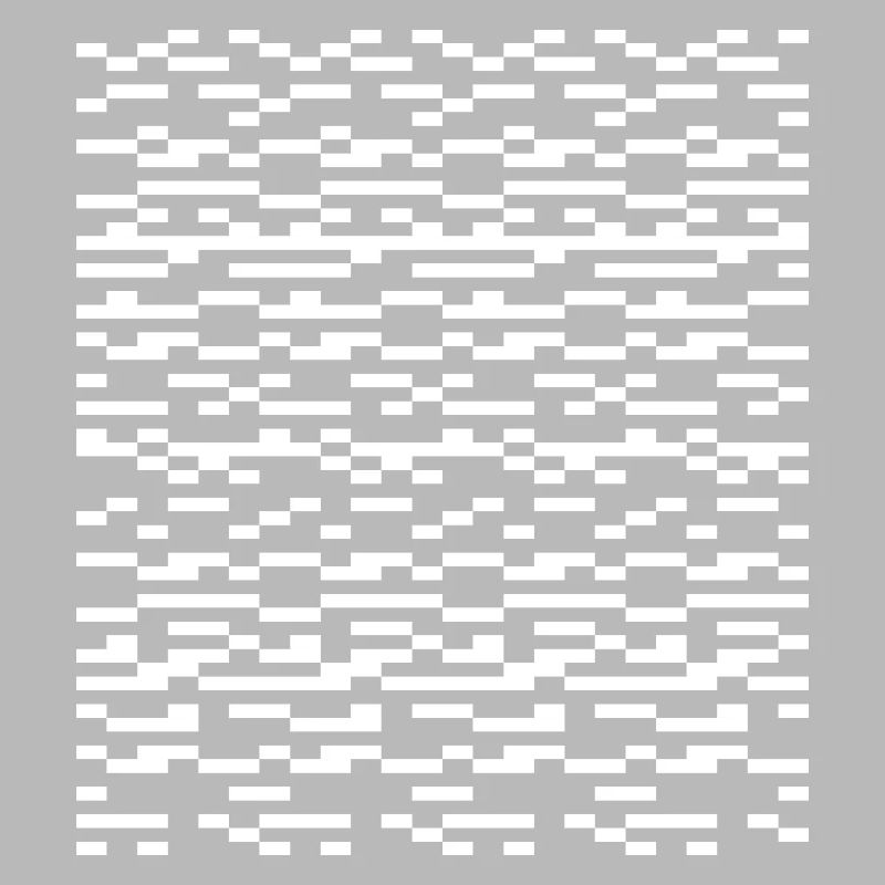 Glitch Grid Monochromes Muster
