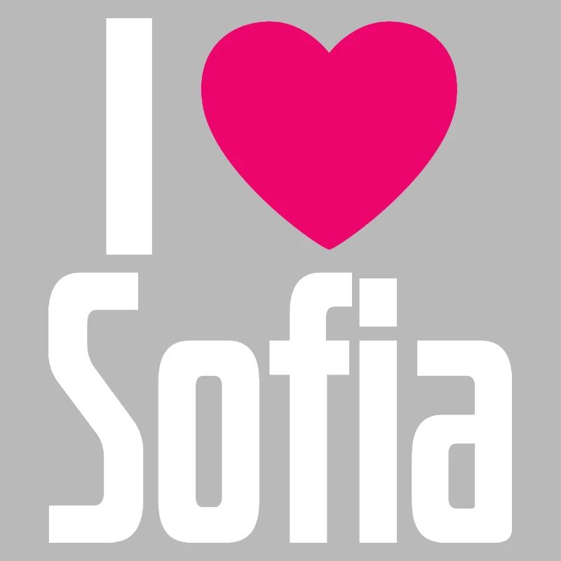 I Love Sofia Pink Heart I Love Sofia