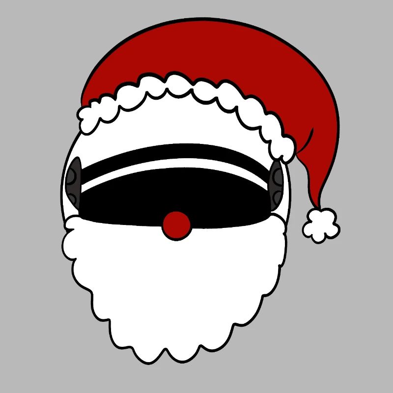 Weihnachtsmann  Helm 