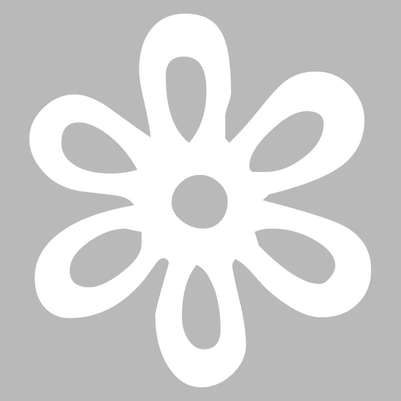 Ornament oder weisse Blume (Vectorgraphic)