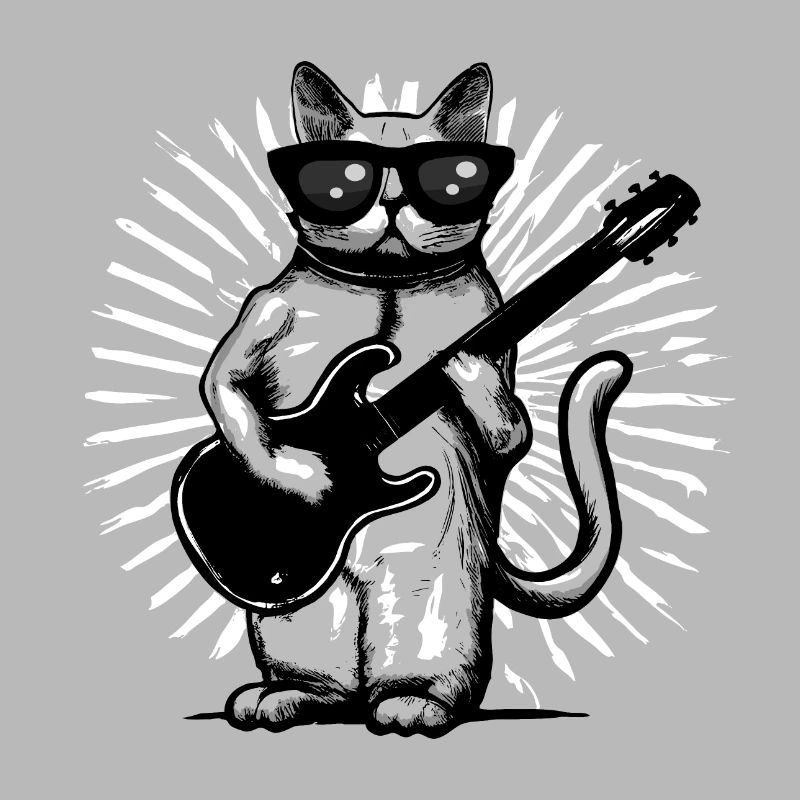 Chat Guitariste
