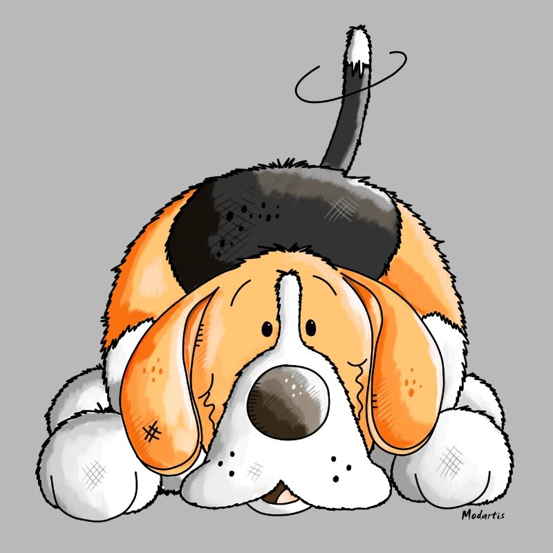 Verträumter Beagle