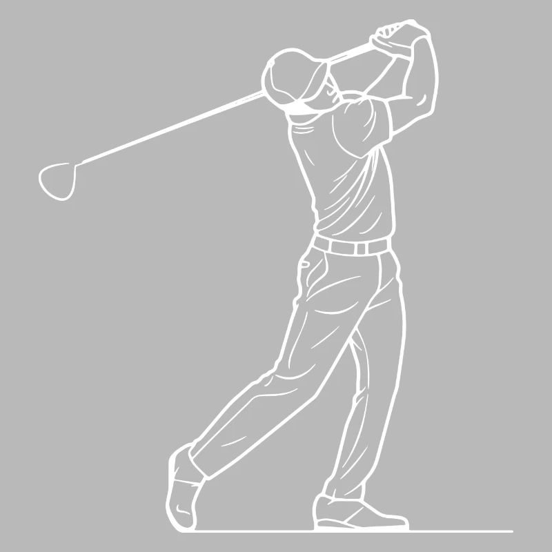 Golfer Sketch