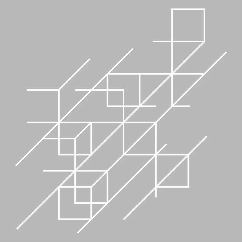 Geometric Optical Illusion Print