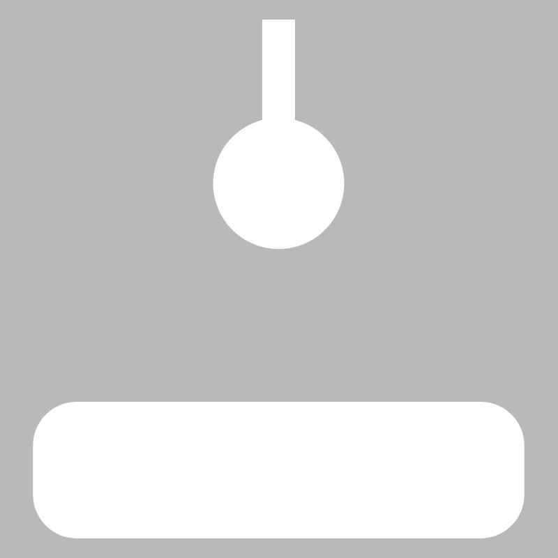 Joystick d’arcade blanc