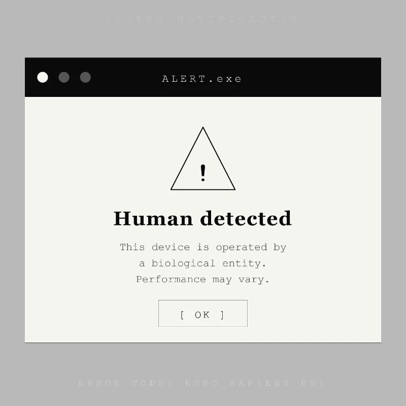 HUMAN DETECTED