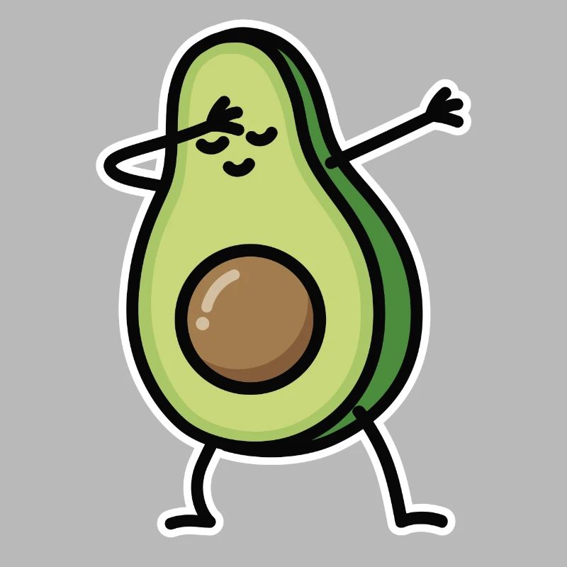 Avocado dab dabbing