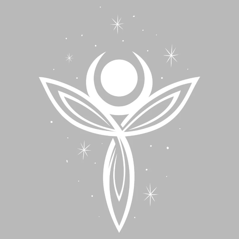 Déesse Lune Déesse Trinity Triquetra