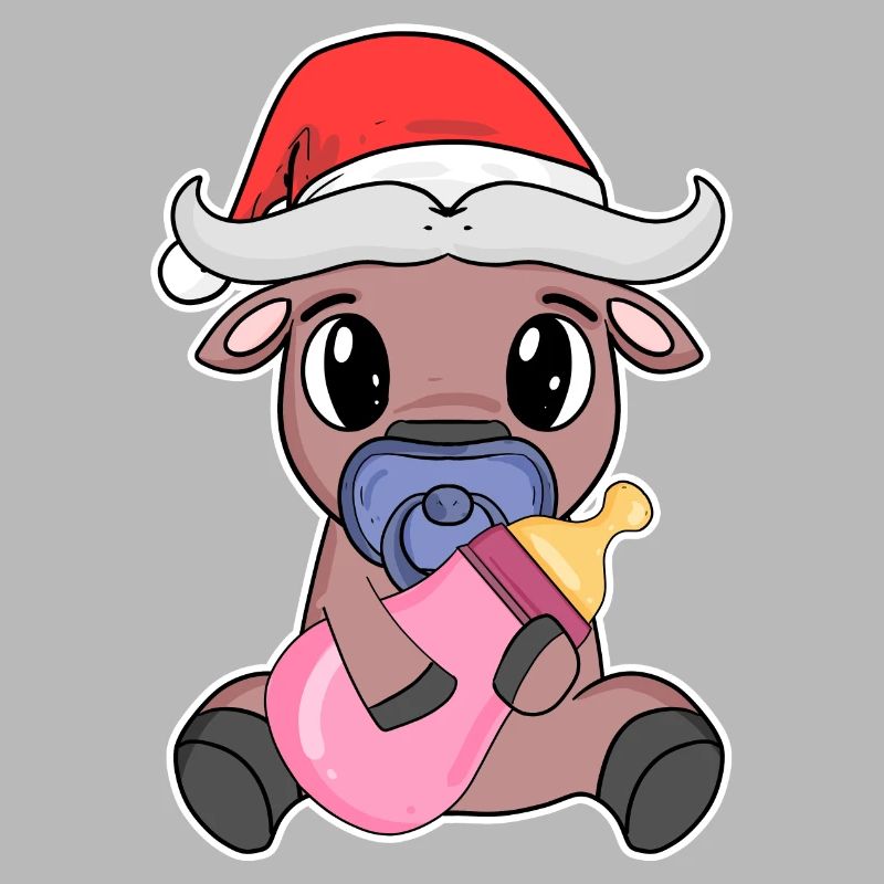 Bœuf bébé Noël
