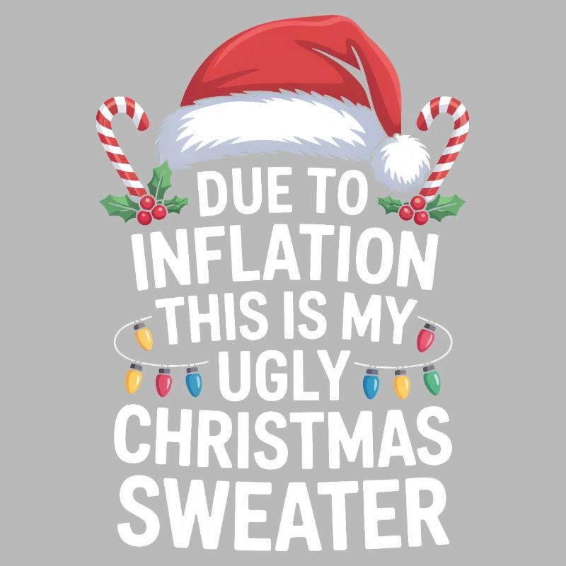 Pull de Noël moche et moche de l’inflation