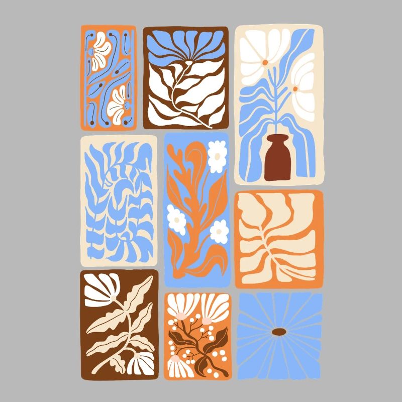 Abstract Botanical Patterns