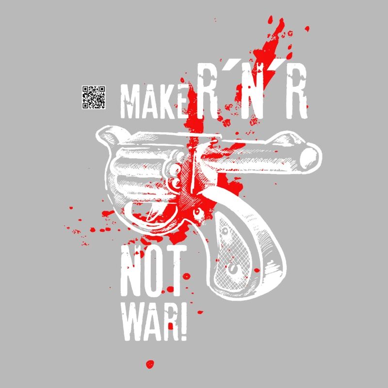 Make Rock´n´Roll Not War "Selfvolver-Version