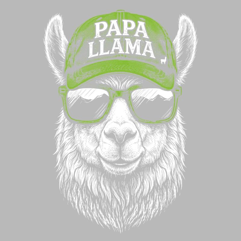 Papa Llama Cap Design