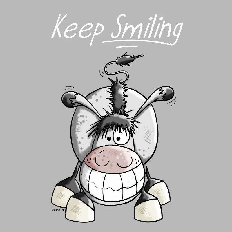 Keep Smiling Esel