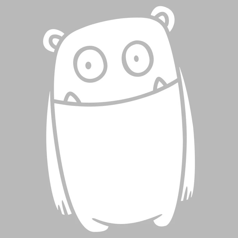Monster Cheerful – Funny Kawaii Comic Design