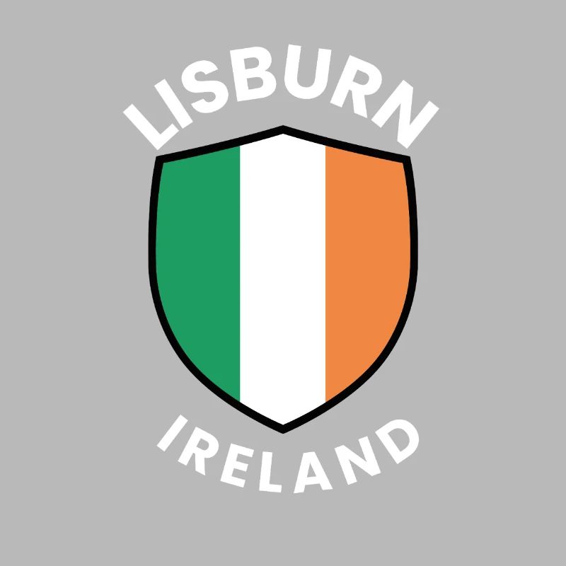 Lisburn Shield Irish Flag Tee