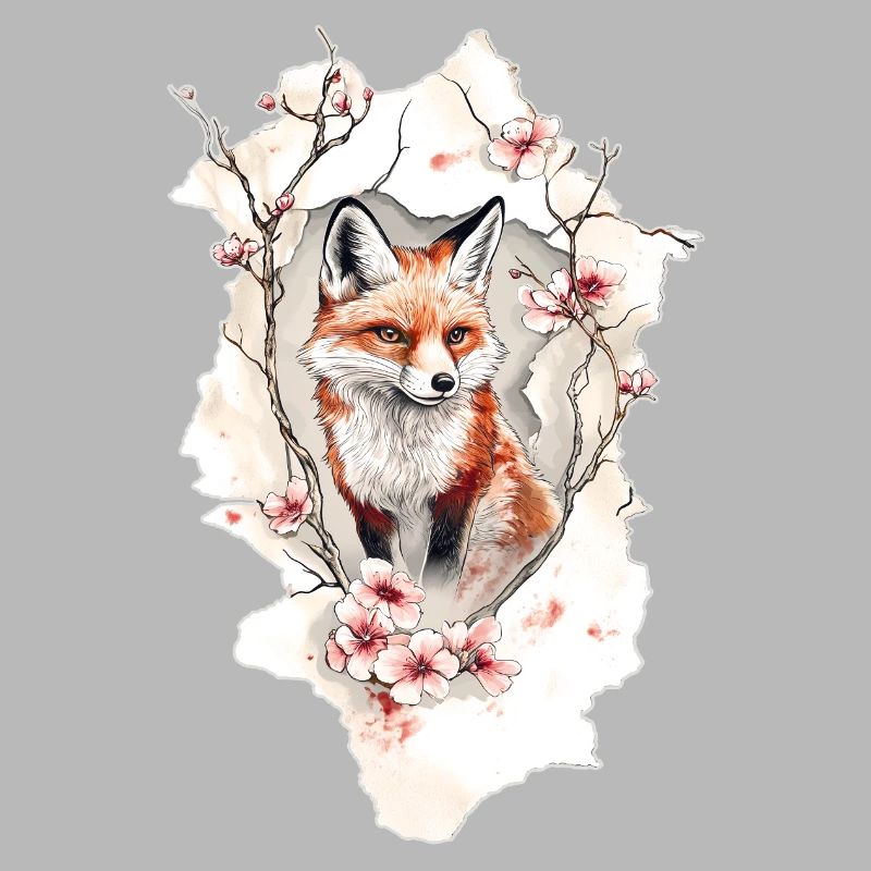 Fox Cherry Blossoms