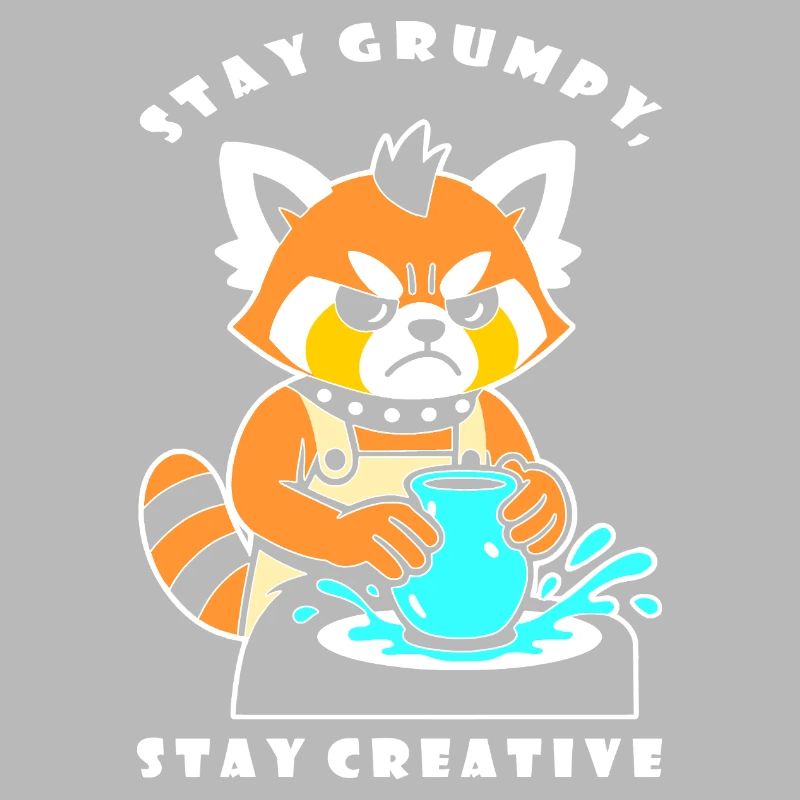 Stay Creative Pottery Panda