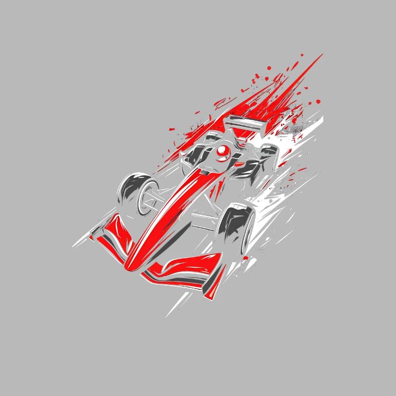 Voiture de course de formule | Illustration de course à grande vitesse