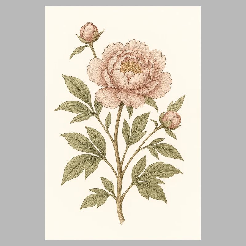 Une fleur classique