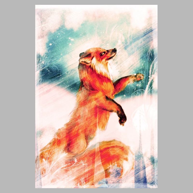 Winter fox.