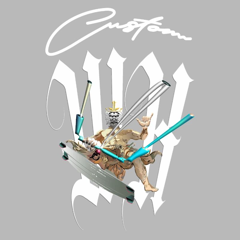 Mythical God Surfer