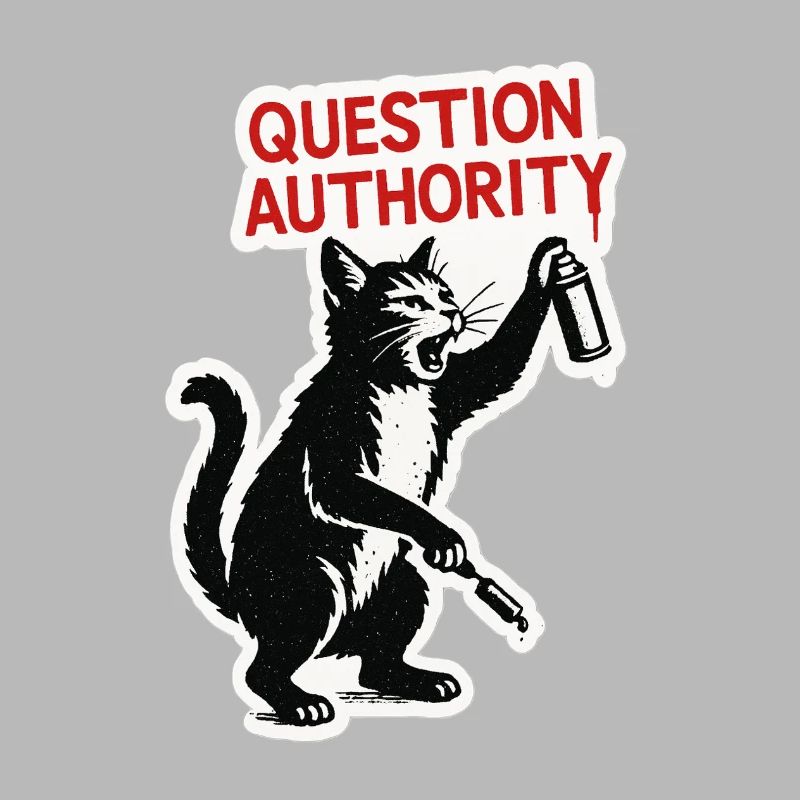 Cat Rebel: Question Authority