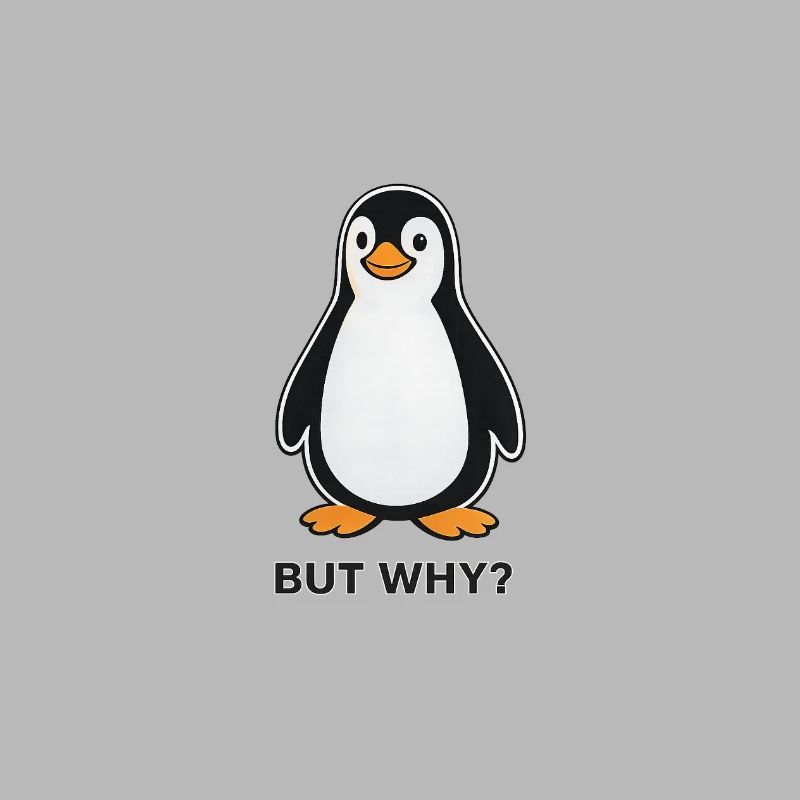 Mème Penguin Mais Why Why