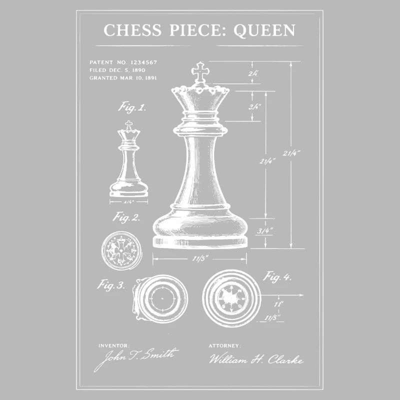 Plan d’échecs de la Dame