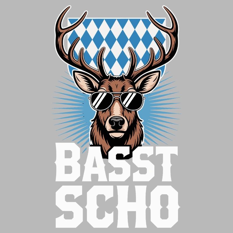 Basst Scho Hirsch Dialecte bavarois Bavière