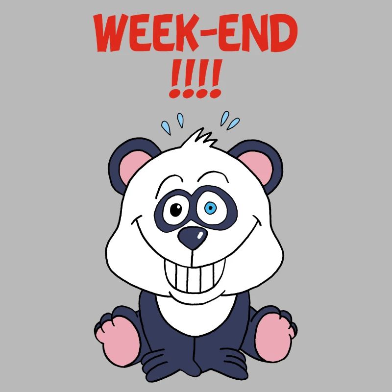 Panda en week end