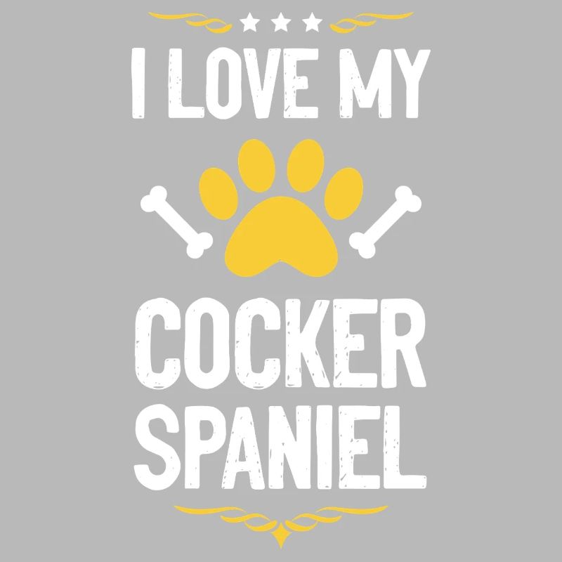 Ich liebe meinen Cocker Spaniel
