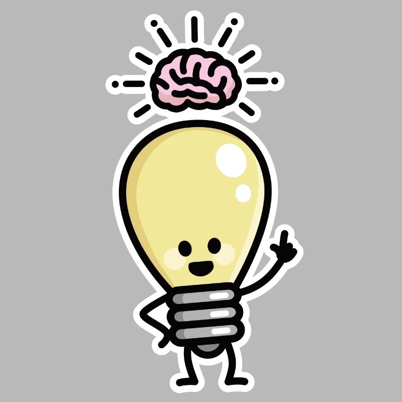 Light Bulb Idea Brains Creative Genius Creativity