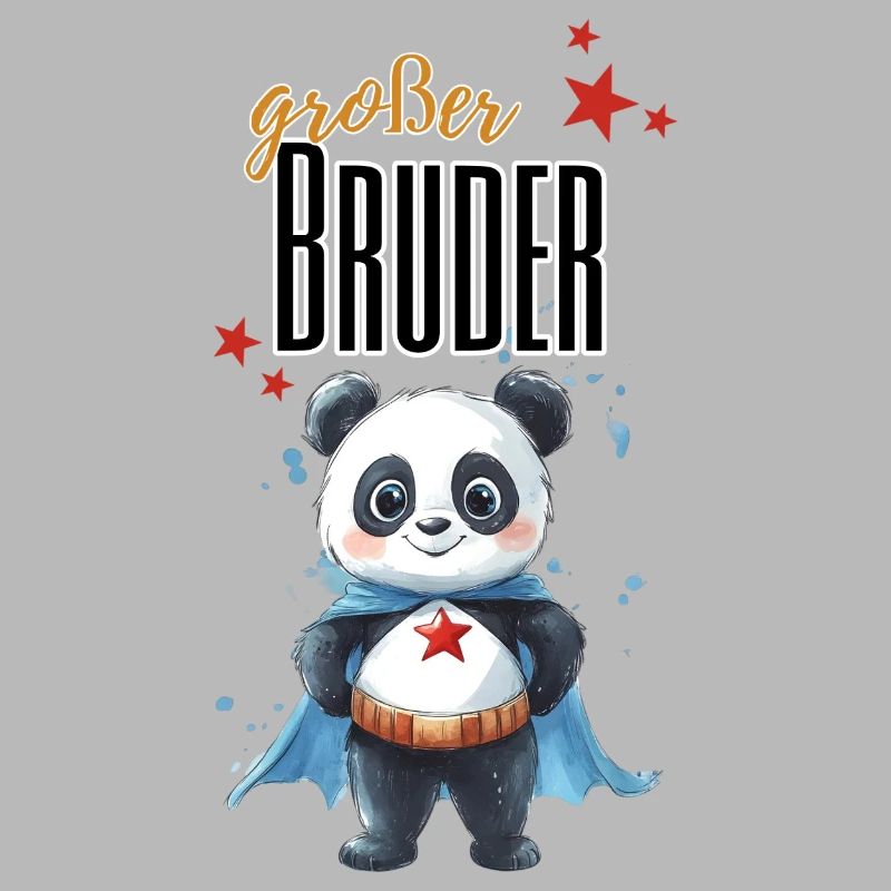 Großer Bruder Panda Superheld