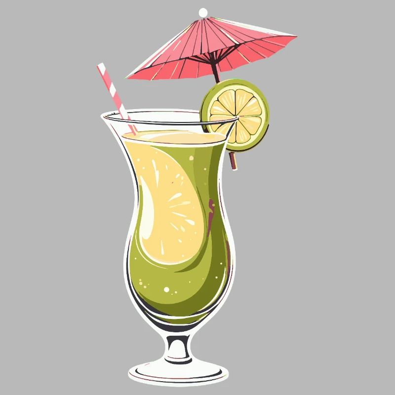 Tropical Lime Cocktail