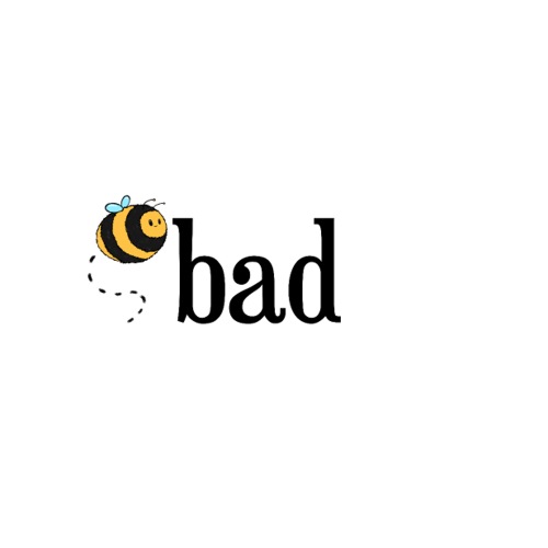 Bee Bad! - Naklejka
