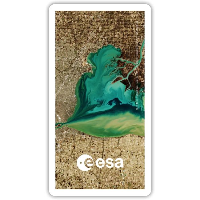Earth from Space - Lake St. Clair