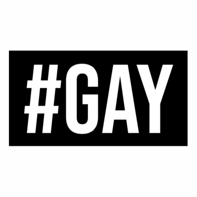 Gay Hashtag