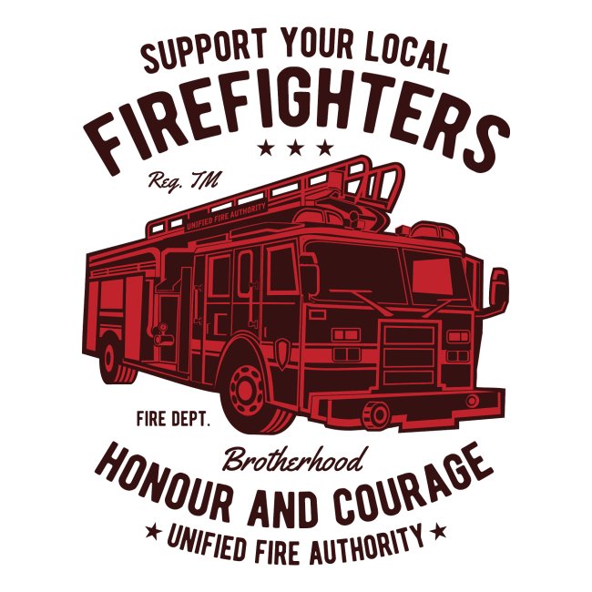 Fire Fighters Truck - Amerikanische Feuerwehr