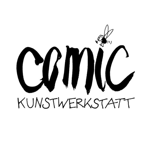 Comic-Kunstwerkstatt Logo - Sticker