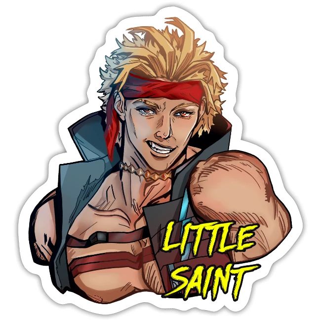 Little Saint Sticker
