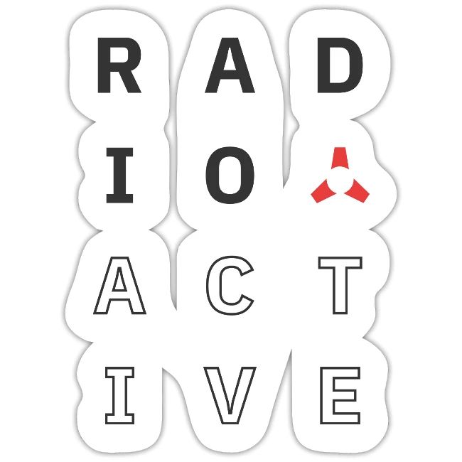 Radio Active vertical noir