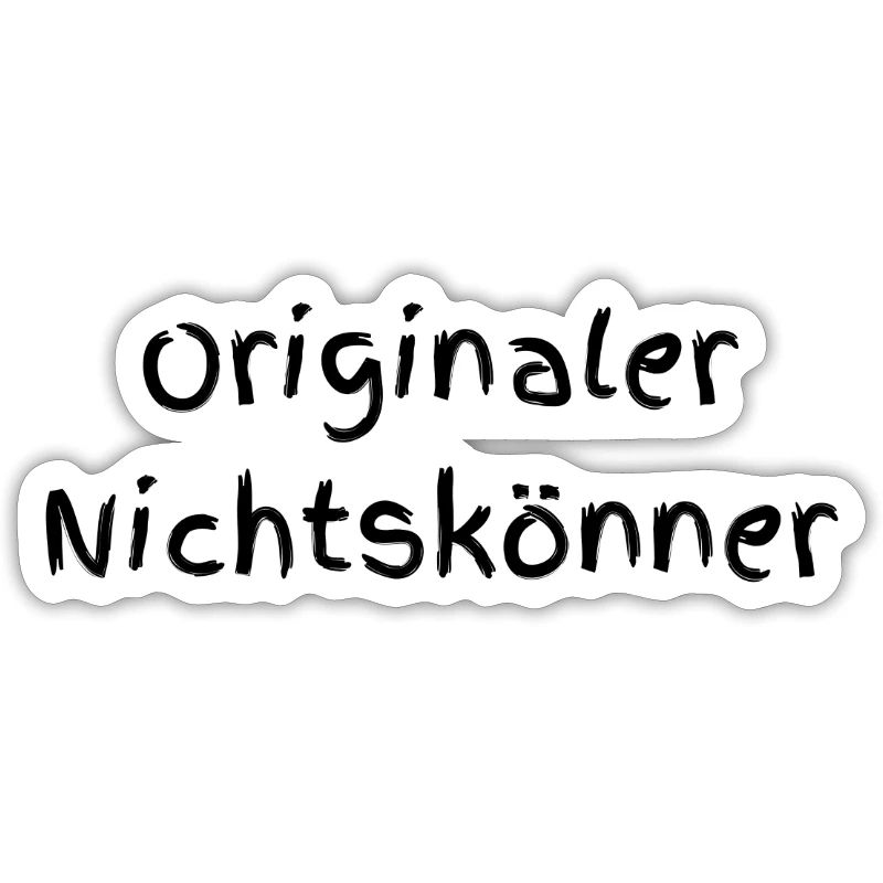 Nichtskoenner schwarz
