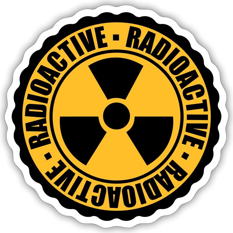 timbre danger prudence attention prudence bombe atomique