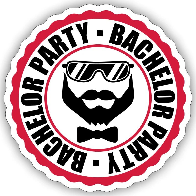 circle ring stamp team bachelor party bache