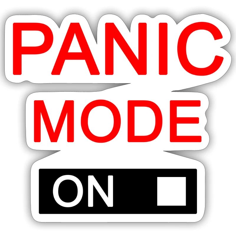 Mode panique sur le mode panique échapper échapper échapper