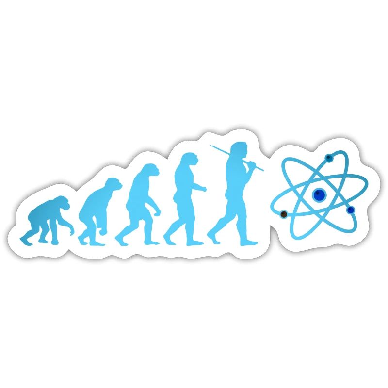 SCIENCE Evolution mit Atom Neutron urknall