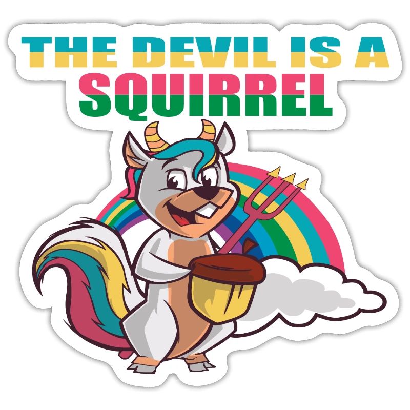 Devil Squirrel,Der Teufel ist ein Eichhörnchen,Fun