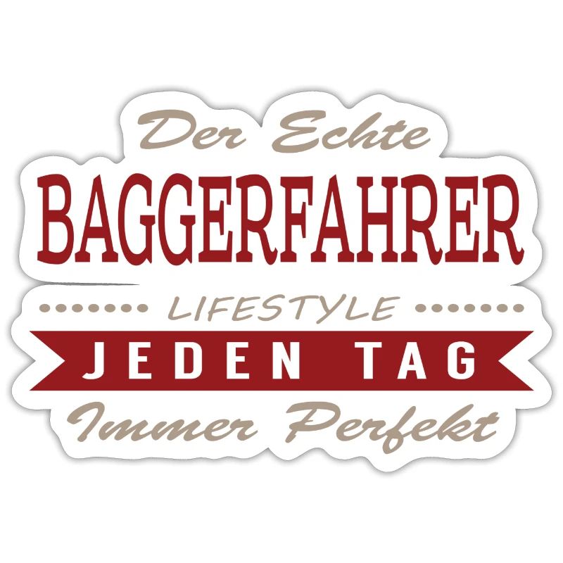 Der echte Baggerfahrer